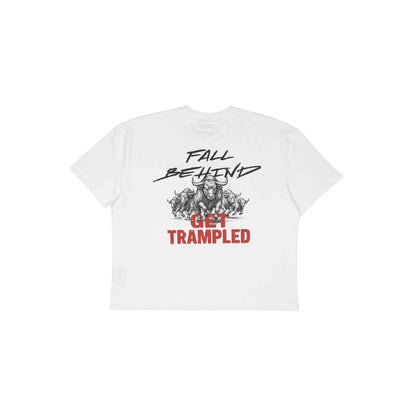 Commons No Mercy Get Trampled Tee Vintage White