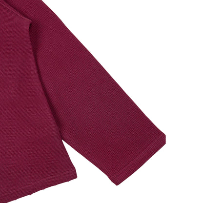 Commons Thermal Long Sleeve Tee Plum