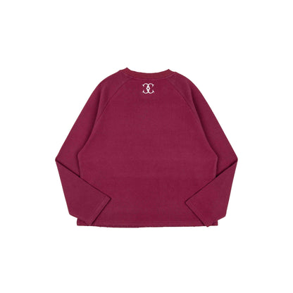 Commons Thermal Long Sleeve Tee Plum