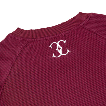 Commons Thermal Long Sleeve Tee Plum