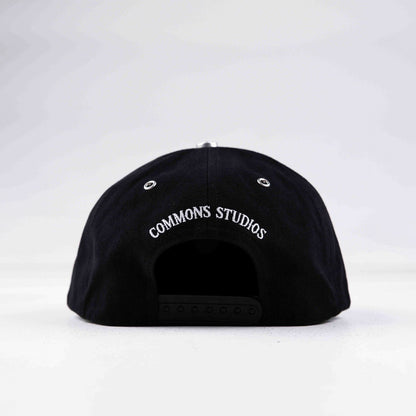 Commons Celestial 5 Panel Uniform Black Hat