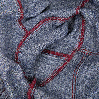 Commons Threaded Denim Jacket Blue