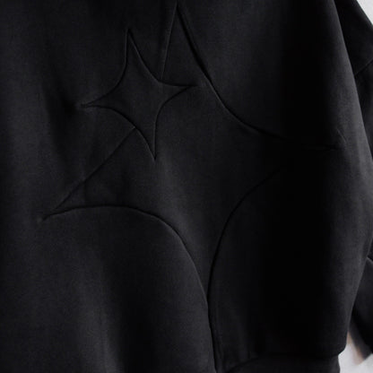 Commons 'Costar' Jet Black Hoodie
