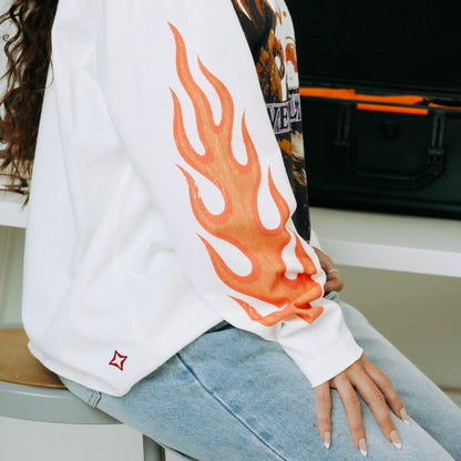 Commons Freedom Long Sleeve Tee White