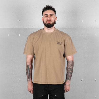 Commons No Mercy Choices Tee Faded Brown