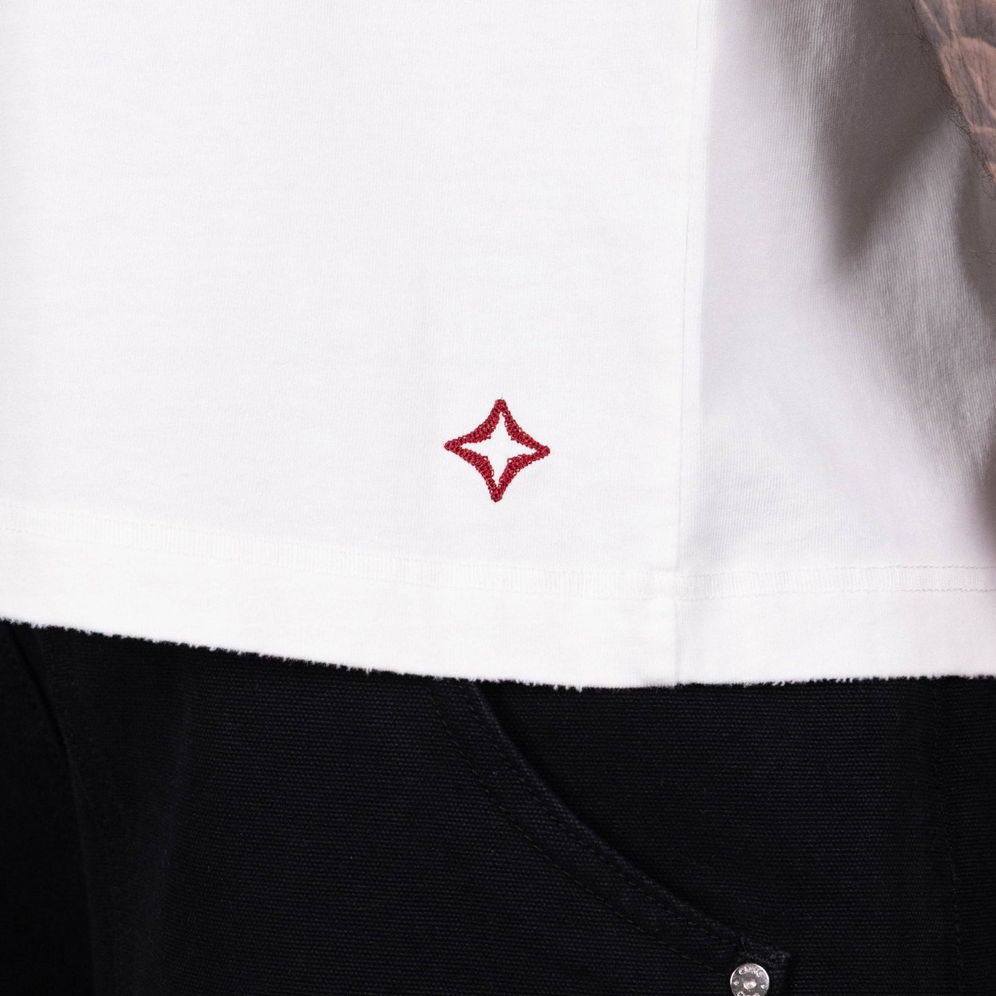 Commons No Mercy Pup Tee White