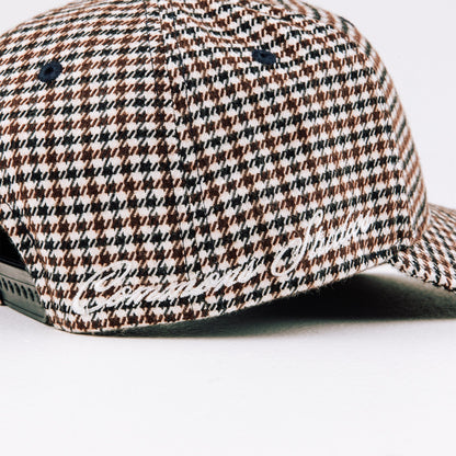 Commons Studios Brown Houndstooth Hat