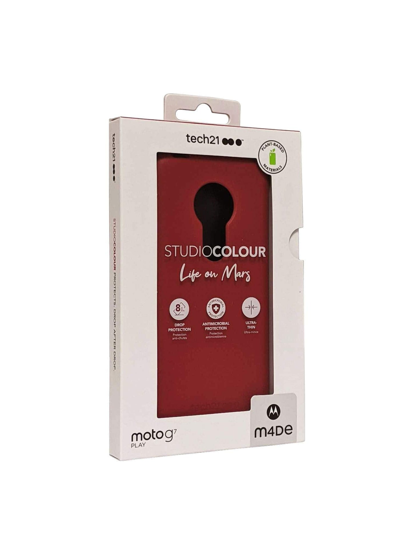 Tech21 Studio Colour Case for Moto G7 Play - Red