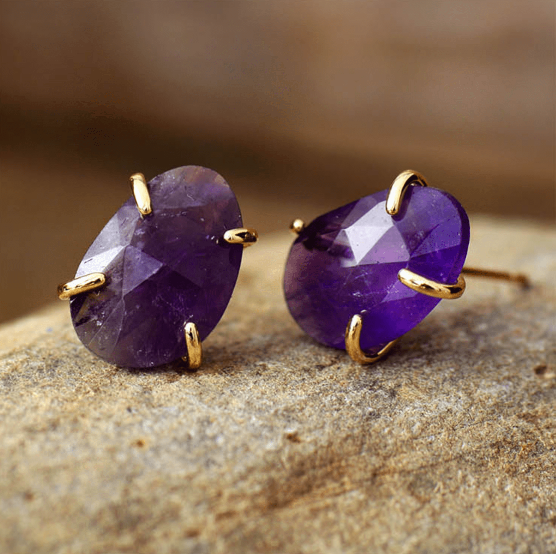 Purple / Goldtone-
