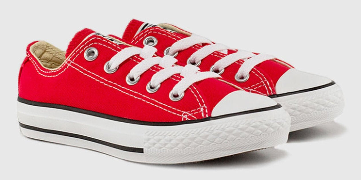 Grade School Converse Chuck Taylor All Star Low Gs 'Red'