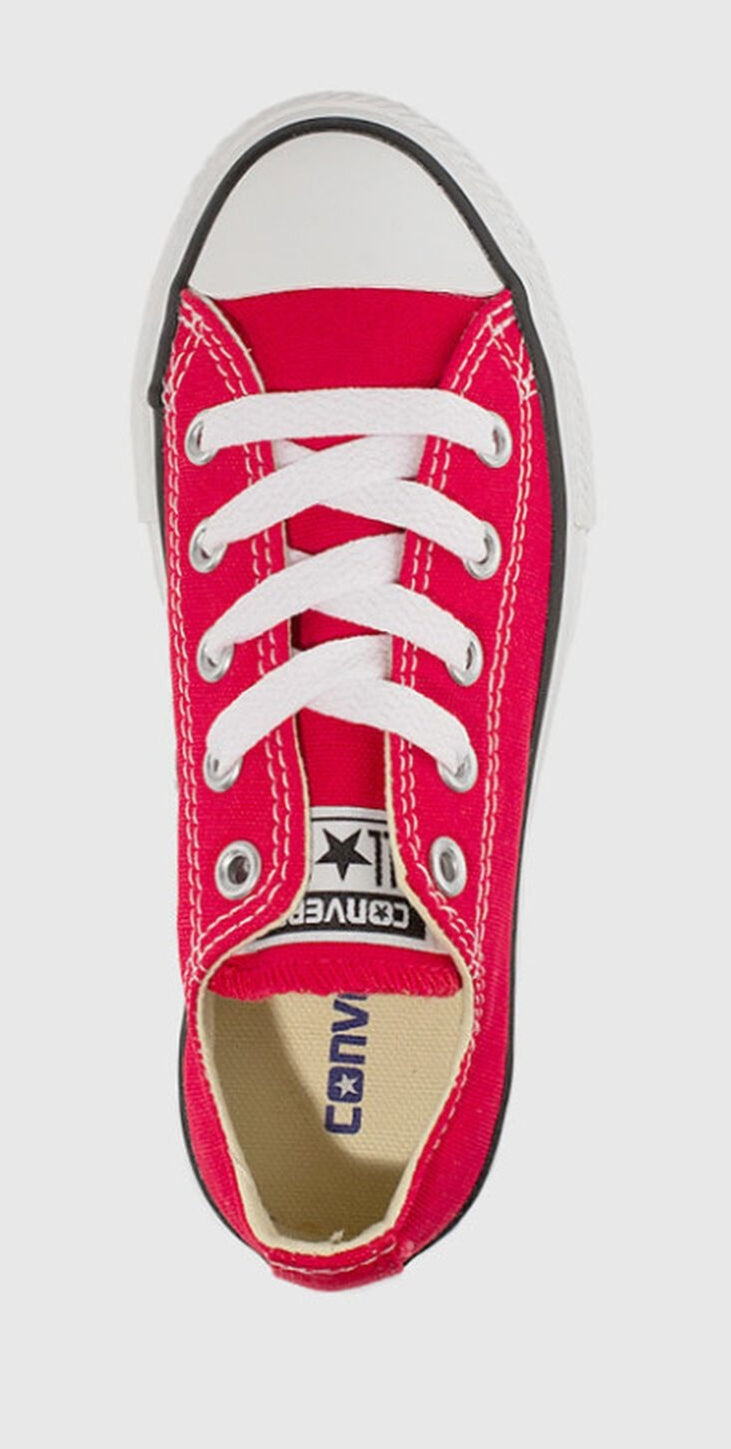 Grade School Converse Chuck Taylor All Star Low Gs 'Red'