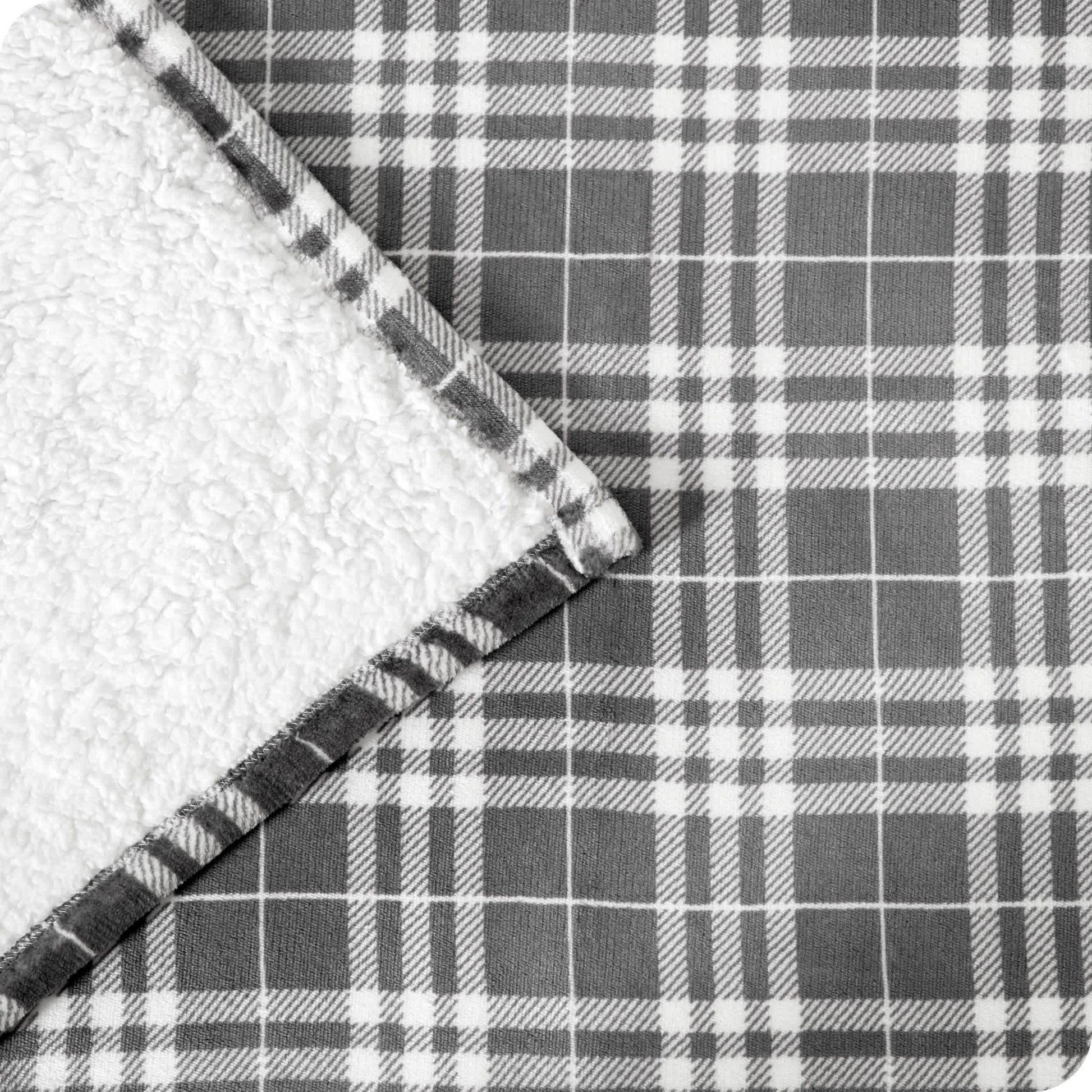 Stirling Plaid - Grey/White-