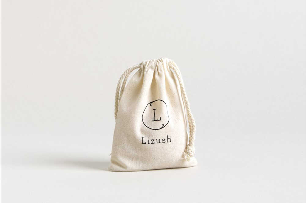 Cotton bag with Lizush logo-