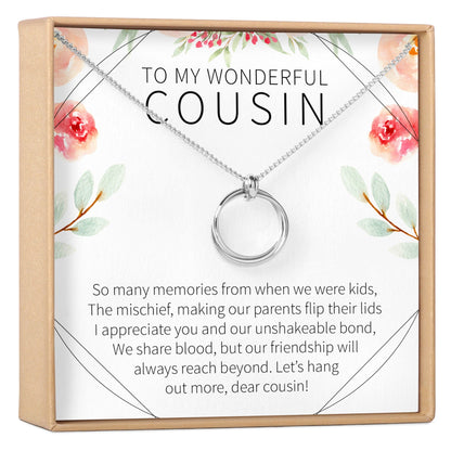 Cousins Necklace, Multiple Styles