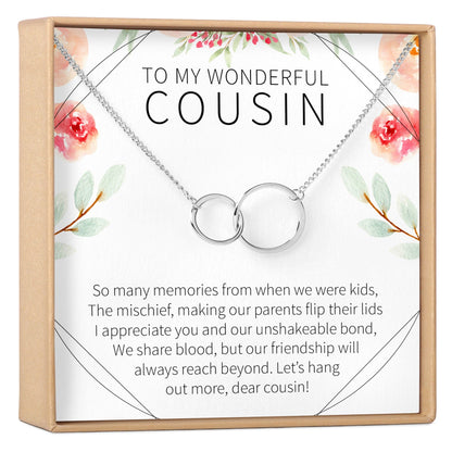 Cousins Necklace, Multiple Styles