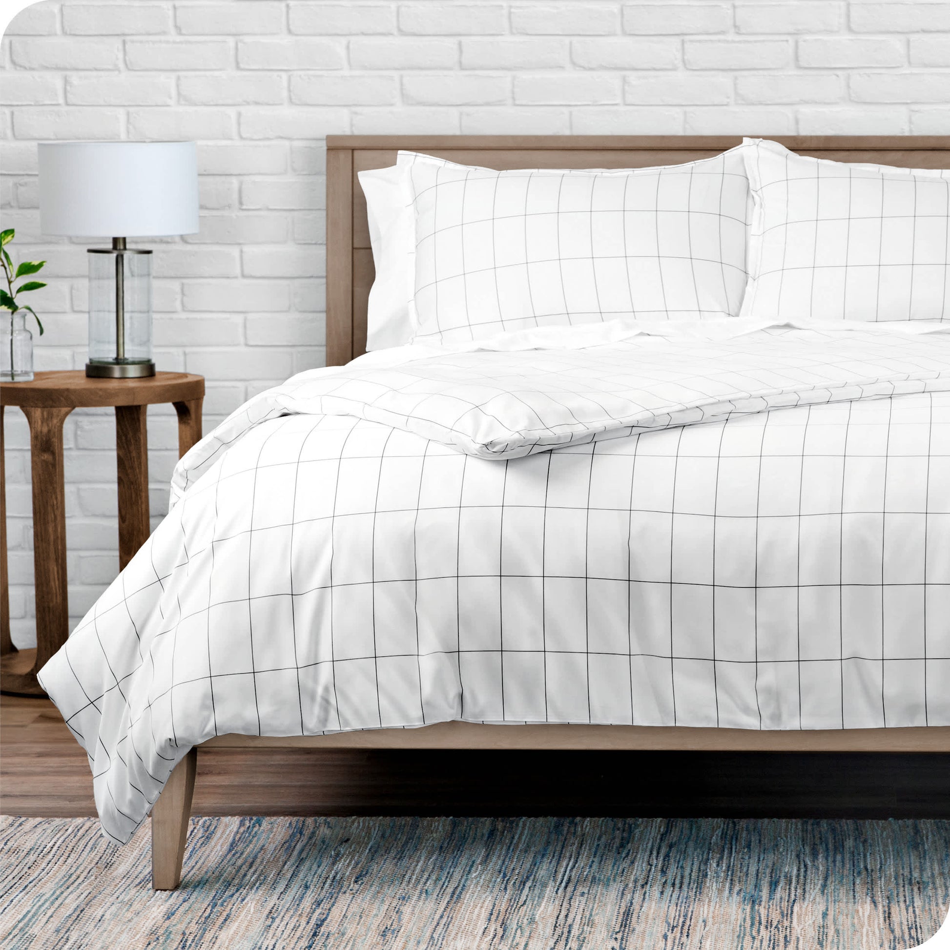 Grid - White/Grey-