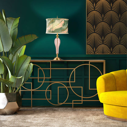 Pink/Green/Gold-