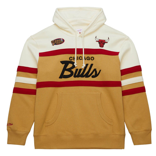 Men's Mitchell & Ness NBA Head Coach Hoodie Bulls