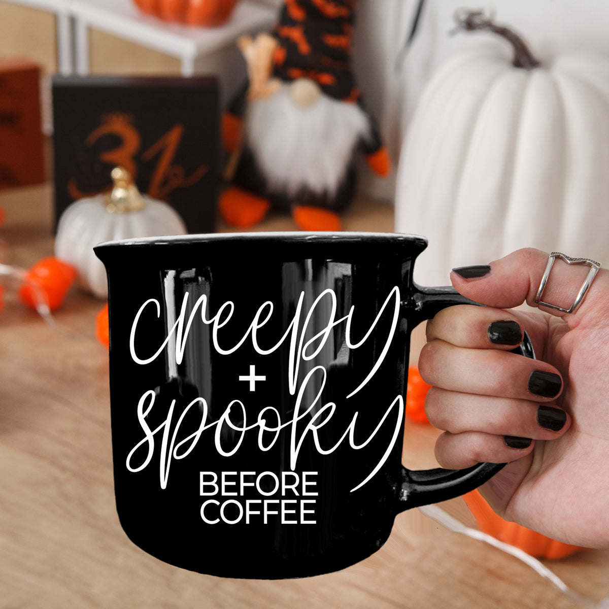 Creepy Spooky Mug by Gia Roma
