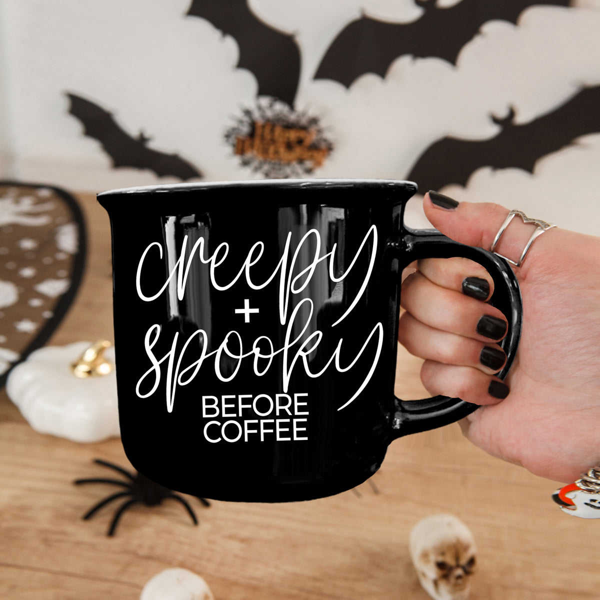 Creepy Spooky Mug by Gia Roma