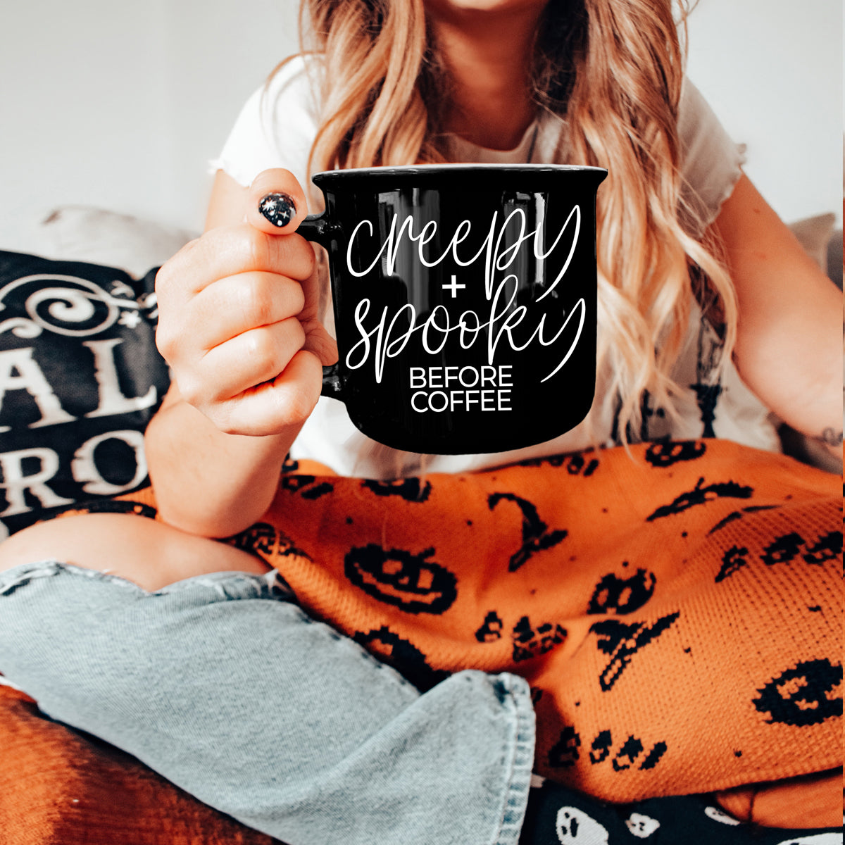 Creepy Spooky Mug by Gia Roma