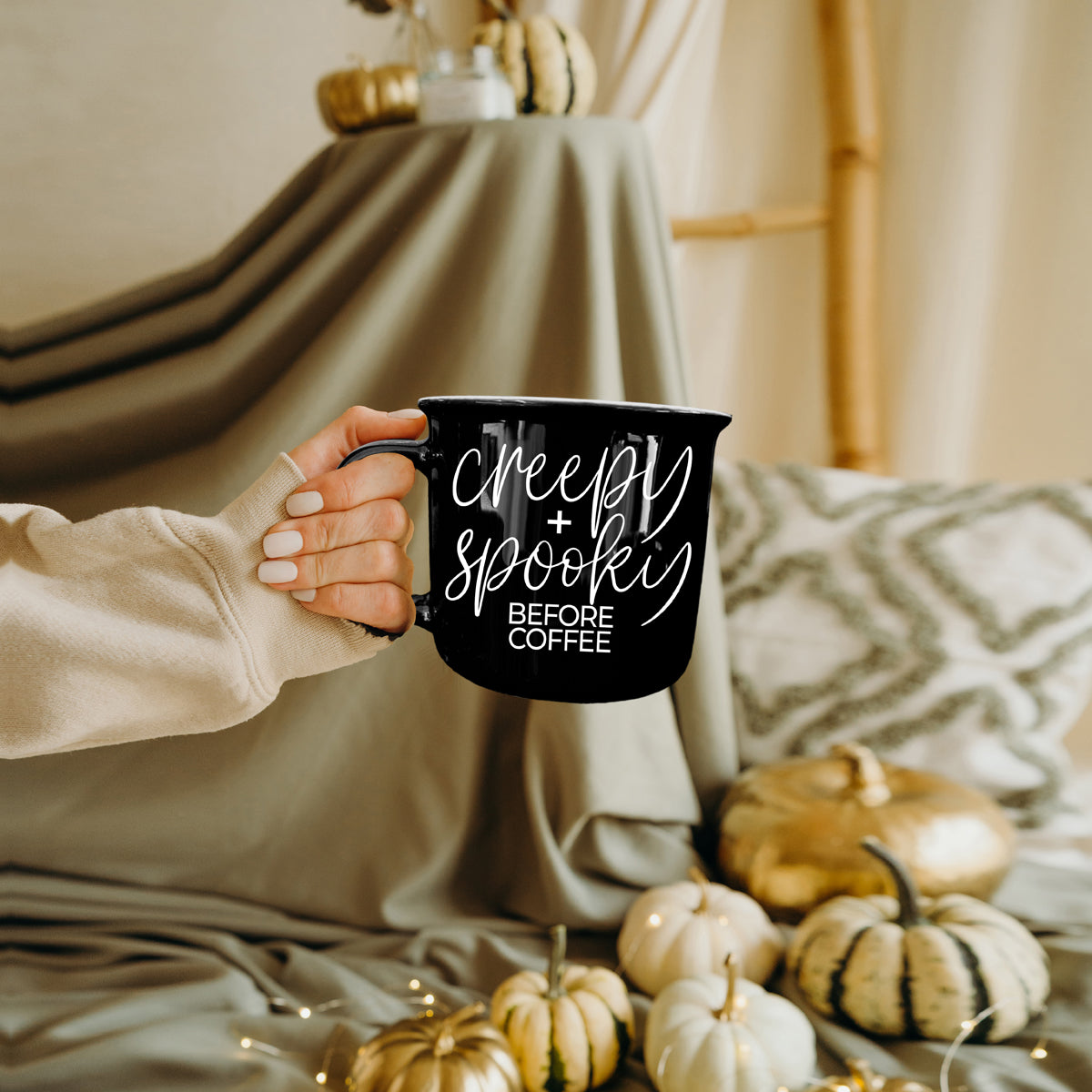 Creepy Spooky Mug by Gia Roma