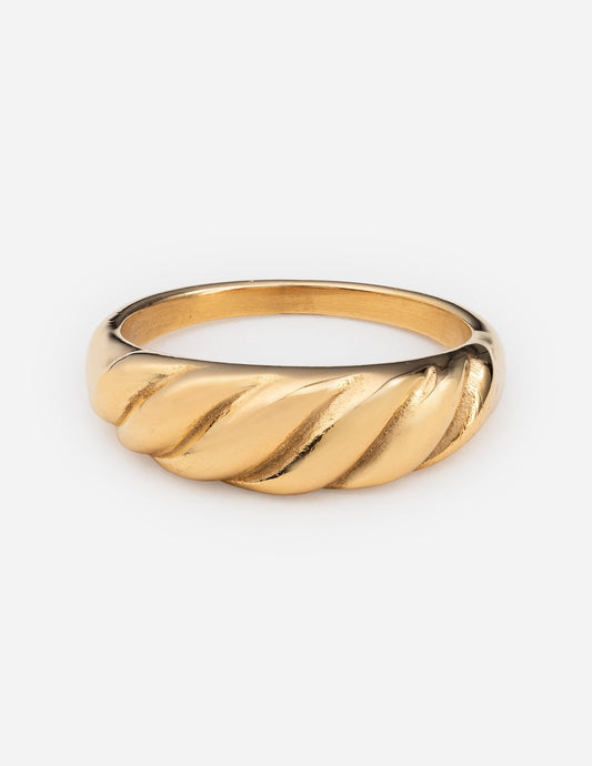 Elevated Faith Croissant Ring