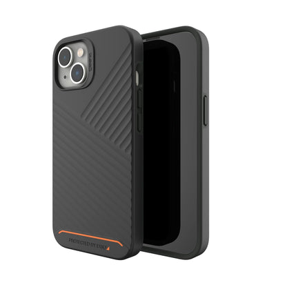 Gear4 Zagg Denali Snap Textured Iphone Case, D30 Drop Protection for up to (16ft/5m), Reinforced Backplate with Edge-To-Edge Protection, Wireless Charging Magsafe Iphone 14 Case, Black