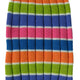 Orange, Green, Blue, Pink