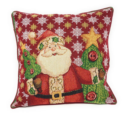 Tache Christmas Cute Santa Claus Is Coming to Town Throw Pillow Cover (DB15191CC)