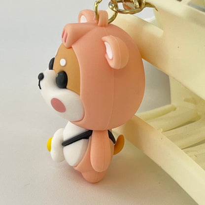 Shiba Inu Pig Key Ring for Dog Lovers and Cute Gift Ideas