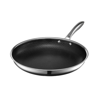 Hexclad 12" Hybrid Fry Pan with Lid