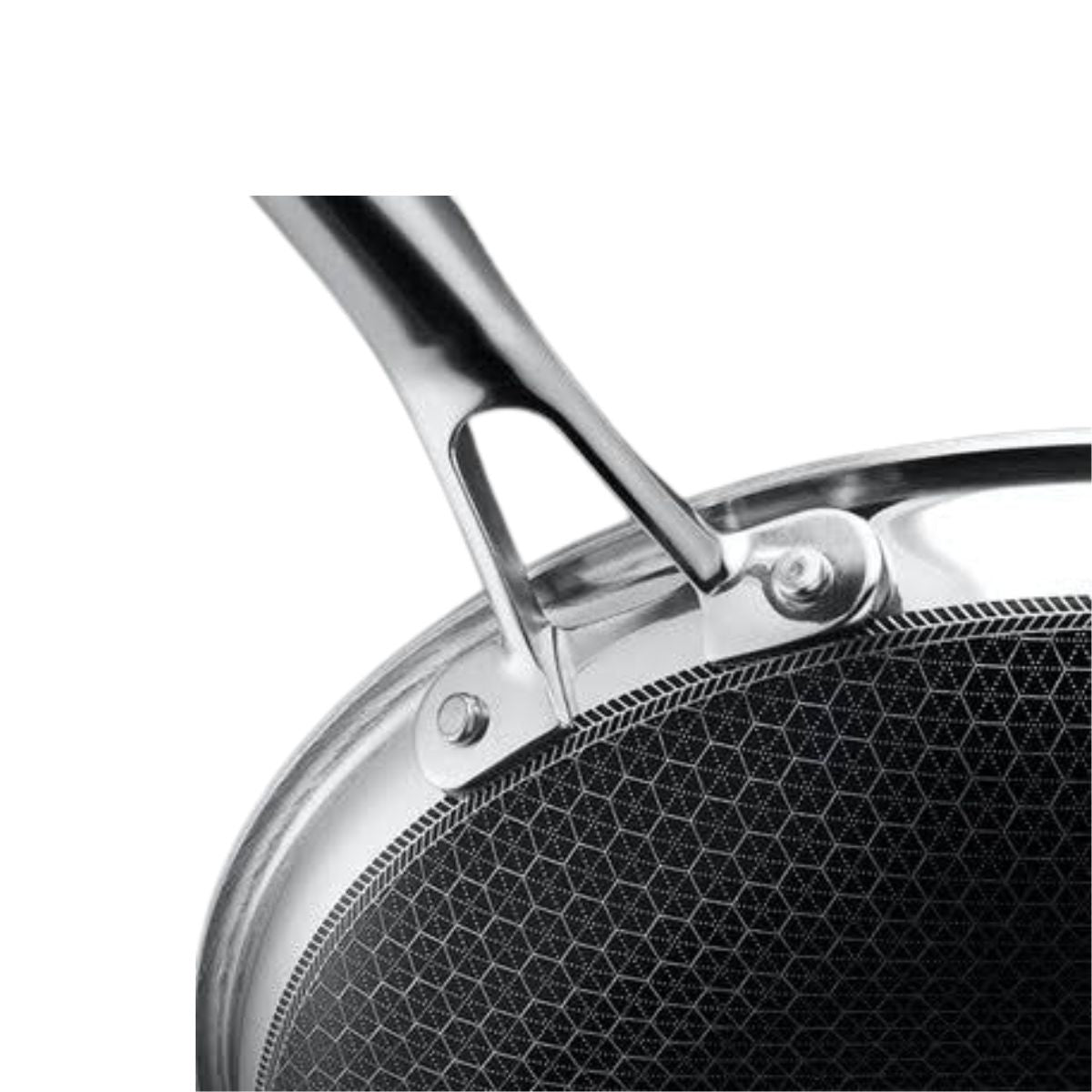 Hexclad 12" Hybrid Fry Pan with Lid