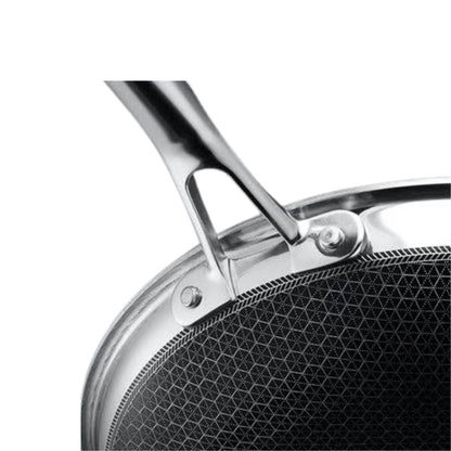Hexclad 12" Hybrid Fry Pan with Lid