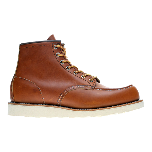 Red Wing Heritage 875 6-Inch Classic Moc Toe Men Boots Oro Legacy Leather