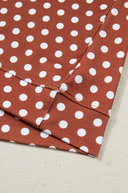 Threaded Pear Ruthie Dot Print Short Set