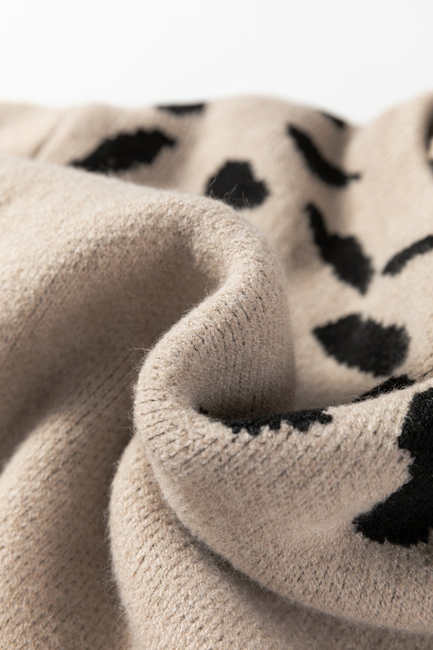 Threaded Pear Adrianna Detail Drop Shoulder Sweater