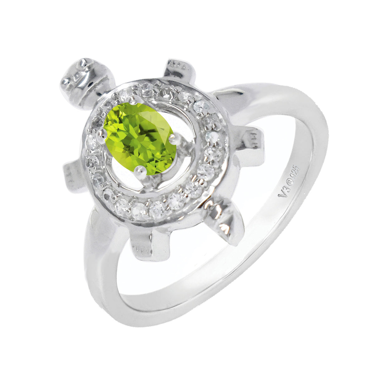 Green White-