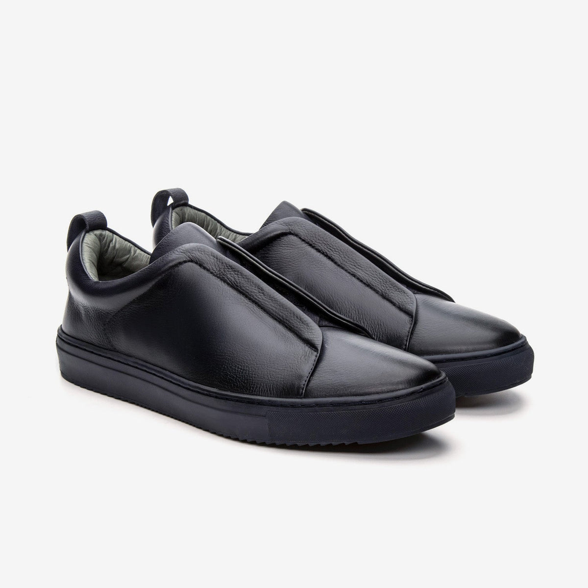 Navy Grainy-