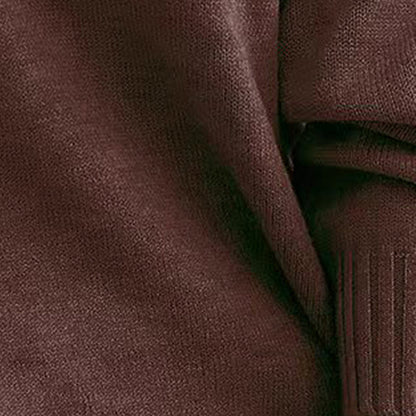 Women’s V-Neck Drop Shoulder Sweater | Casual Long Sleeve Pullover