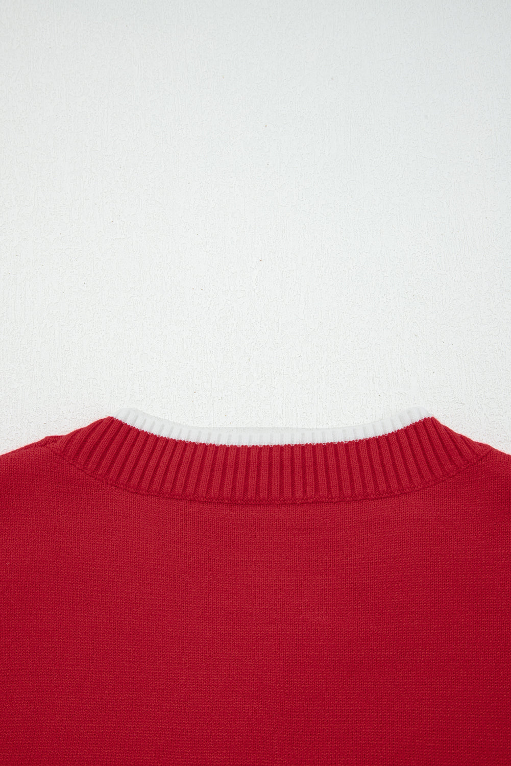 Threaded Pear Malaysia accent Holiday Cropped Sweater