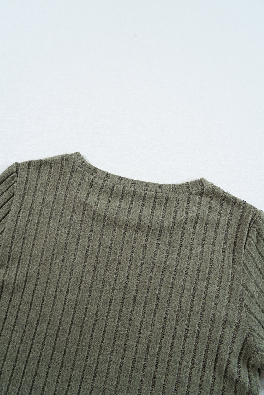 Threaded Pear Zelda Rib Textured Knit Top