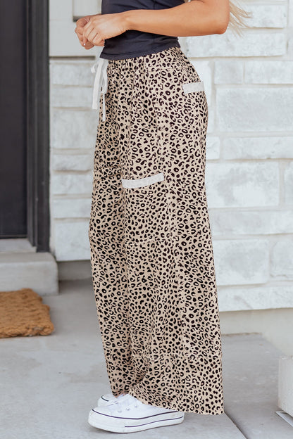 Threaded Pear Aitana Leg Terry Knit Pants