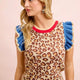 LEOPARD/RED/BLUE