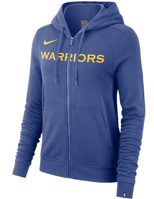 Nike Women's NBA Golden State Warriors Spotlight Hoodie Full Ziper