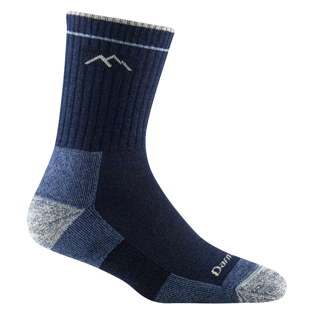 Darn Tough Hiker Micro Crew Midweight Cushion Womens Socks — Eclipse