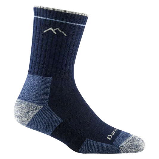Darn Tough Hiker Micro Crew Midweight Cushion Womens Socks — Eclipse