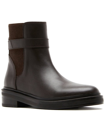 BROWN LEATHER-
