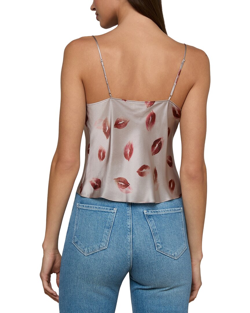 TDFK-TAUPE/DK RED FD KISS-