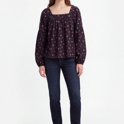 Black with pattern-